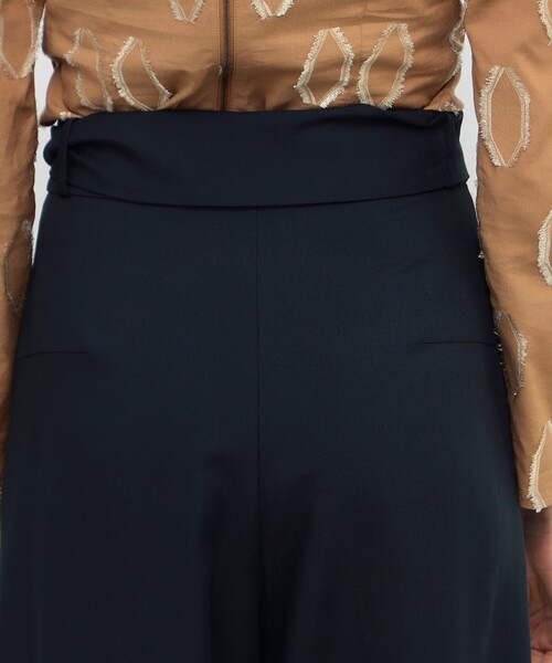 「BACCA」 パンツ 34 ネイビー レディース_画像9