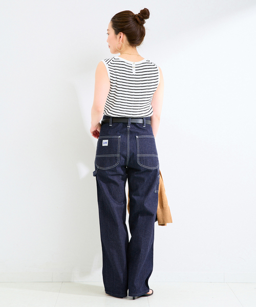 Lee LB9200 デニムパンツ Sサイズ Lee（リー） ワイドパンツ ジーンズ デニム デニムパンツ
