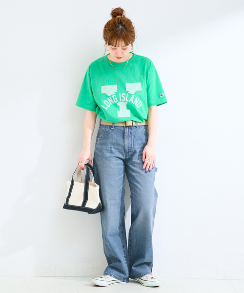 Lee（リー） ワイドパンツ ジーンズ デニム デニムパンツ