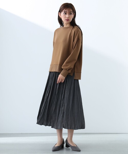 「BEAMS HEART」 セットアップ FREE ネイビー レディース_画像3