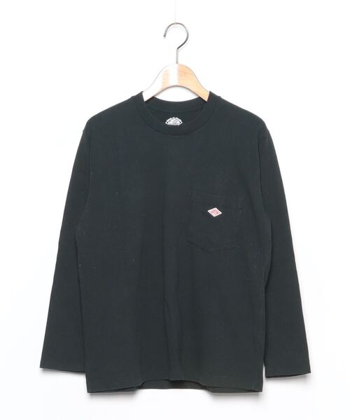 Danton（ダントン） 長袖カットソー - ブラック レディース : ZOZOTOWN 