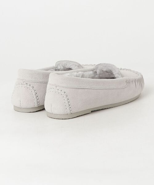 「Minnetonka」 モカシンシューズ 24cm グレー レディース_画像2
