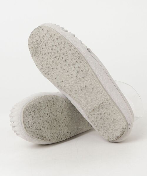 「Minnetonka」 モカシンシューズ 24cm グレー レディース_画像3