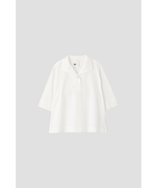 「MHL.」 半袖ブラウス 2 ホワイト レディース_画像3