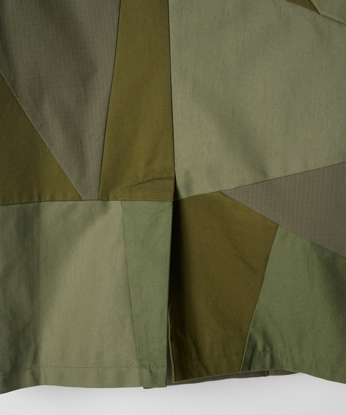 ジャケット テーラードジャケット 「ANREALAGE」PANEL PATCHWORK DOUBLE JACKET メンズの画像