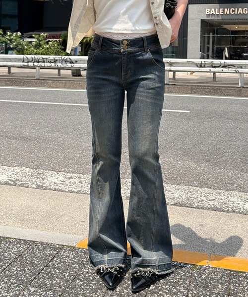 Ray Cassin（レイカズン） ジーンズ デニム デニムパンツ 「ローライズ
