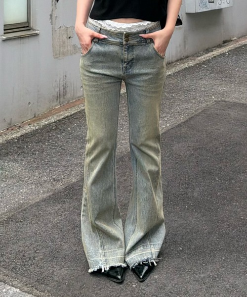 Ray Cassin（レイカズン） ジーンズ デニム デニムパンツ 「ローライズ 