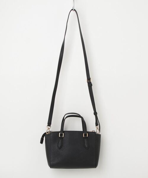 TORY BURCH 黒レザーバッグ ベルト付き　2WAYバッグ　未使用品 TORY BURCH（トリーバーチ） 2WAYバッグ - ブラック レディース