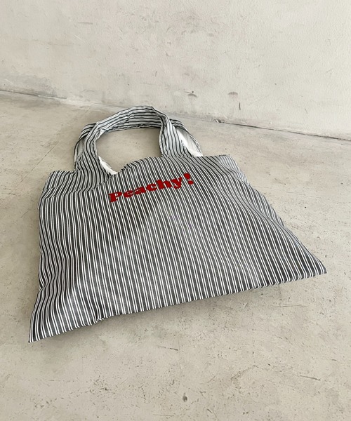 トートバッグ 大きめ 「A4収納可」ロゴマルシェトートバッグ