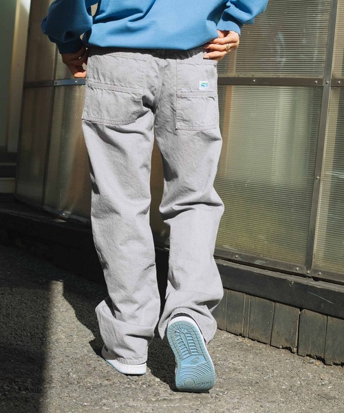 「BLUFCAMP」 デニムパンツ LARGE グレー メンズ_画像4