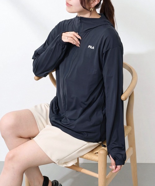 FILA（フィラ） パーカー 冷感 「FILA」FILA 接触冷感 UV パーカー