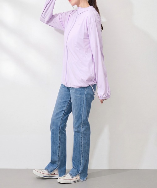 FILA （フィラ ）希少！ニットパーカー　テニスウェア　ジャケットM 和紙 FILA（フィラ） パーカー 冷感 「FILA」FILA 接触冷感 UV パーカー