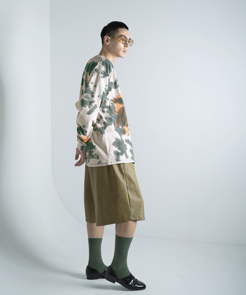 「Aphlotus」 長袖Tシャツ MEDIUM ブラック メンズ_画像4