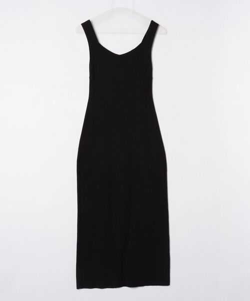 「MERCURYDUO」 ニットワンピース MEDIUM ブラック レディース_画像3