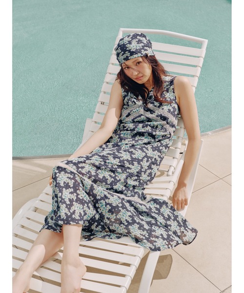 【専用商品】ANNA SUI フラワープリント ワンピース LILY BROWN（リリーブラウン） ワンピース 「LILY BROWN×ANNA SUI