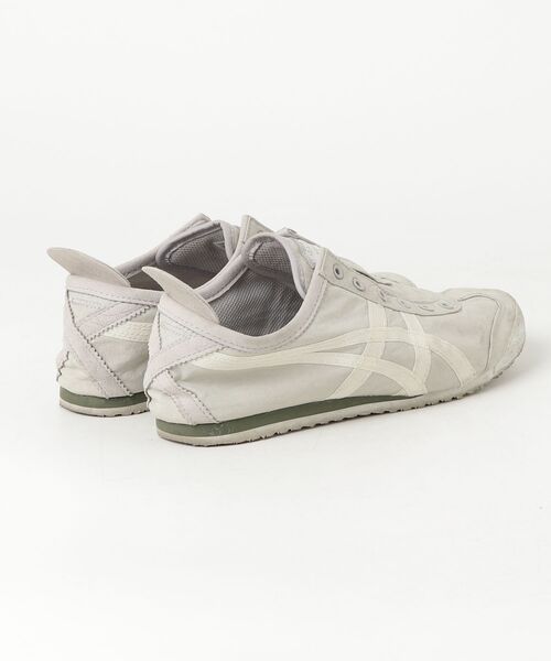 「Onitsuka Tiger」 スリッポン 24 グレー レディース_画像2