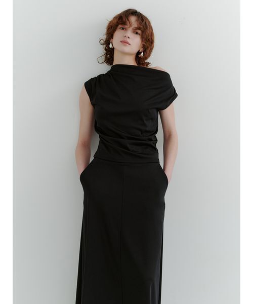 Mila Owen（ミラオーウェン） ワンピース シルキータッチトップス