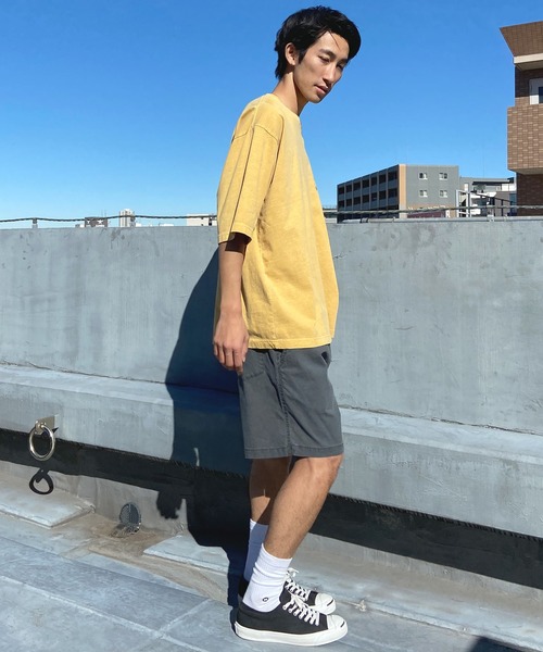 「Quiksilver」 半袖Tシャツ L ネイビー メンズ_画像4