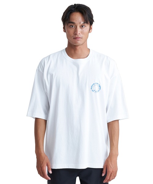 「Quiksilver」 半袖Tシャツ L ネイビー メンズ_画像9
