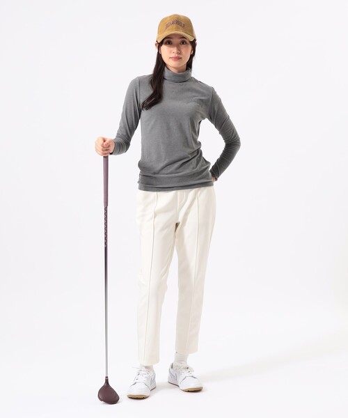 BEAMSGOLFレディース裏起毛 スキニーパンツ新品タグ付き BEAMS GOLF（ビームス ゴルフ） パンツ OR.裏起毛PN レディース