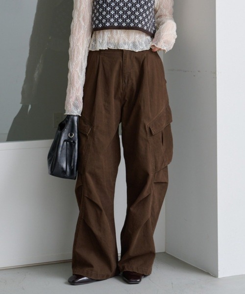 「Kastane」 カーゴパンツ 1 ブラック レディース_画像2