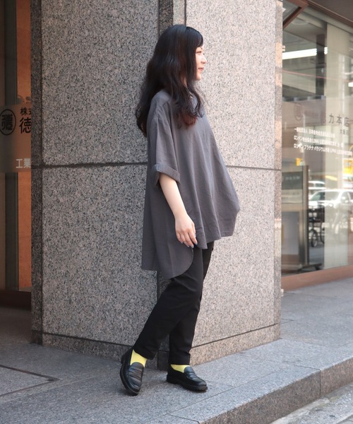 「D.M.G.」 チノパンツ S アイボリー レディース_画像2