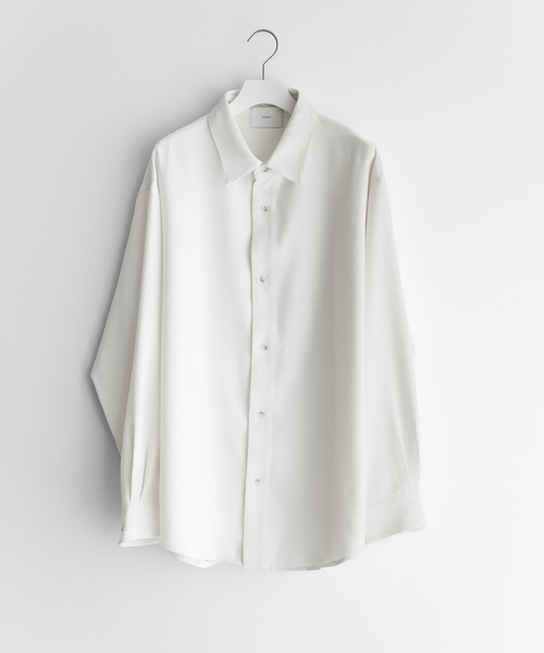 「remer」 長袖シャツ SMALL チャコールグレー メンズ_画像8