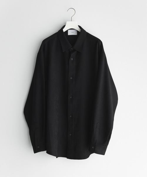 「remer」 長袖シャツ SMALL チャコールグレー メンズ_画像9