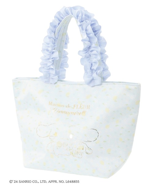 「Maison de FLEUR」 ハンドバッグ FREE ブルー レディース_画像3