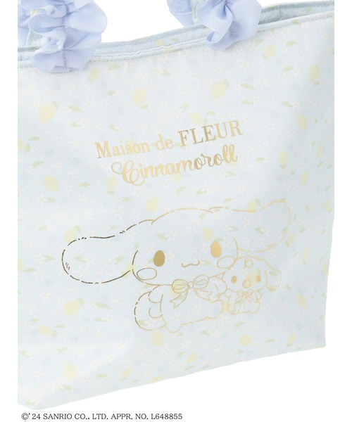 「Maison de FLEUR」 ハンドバッグ FREE ブルー レディース_画像7
