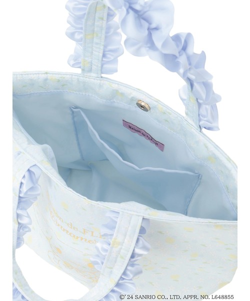 「Maison de FLEUR」 ハンドバッグ FREE ブルー レディース_画像8