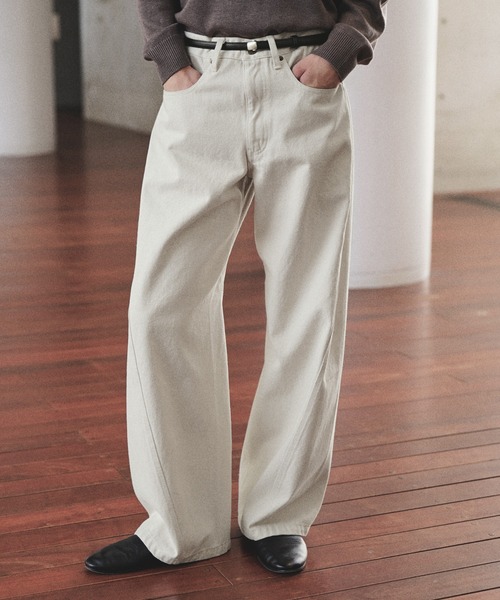 「WYM LIDNM」 デニムパンツ L グレー メンズ_画像10