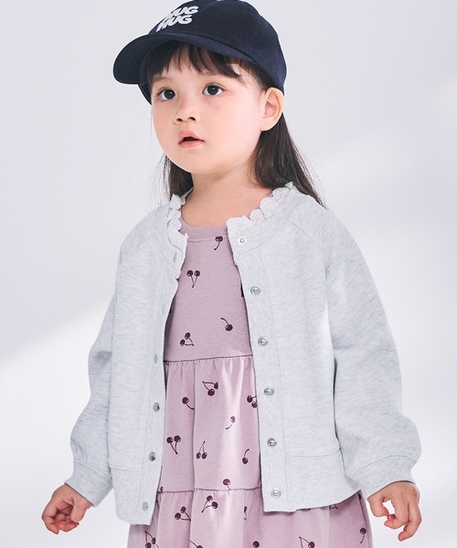 PETIT BATEAU（プチバトー） カーディガン コットン ベビー3点セット