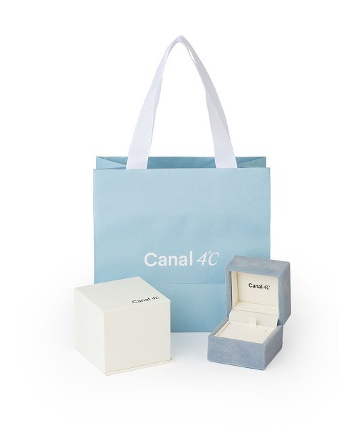 CANAL 4℃（カナルヨンドシー） ネックレス 「5月誕生石」シルバー