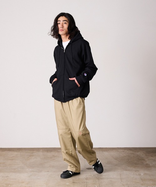 Champion - チャンピオン♡ライトシェルパーカー Champion（チャンピオン） スマホショルダー パーカー ライト裏起毛