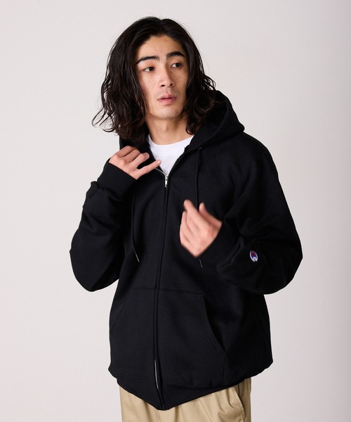 Champion（チャンピオン） パーカー ライト裏起毛 ジップパーカー