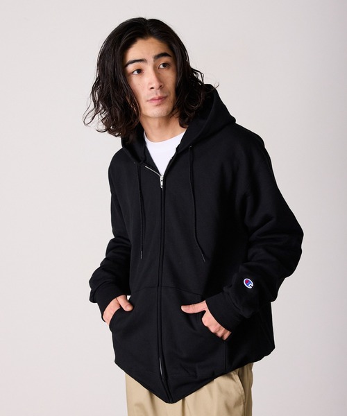 Champion(チャンピオン) パーカー ライト裏起毛 ジップパーカー Champion(チャンピオン) パーカー ライト裏起毛 ジップパーカー