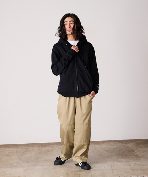 Champion（チャンピオン） パーカー ライト裏起毛 ジップパーカー