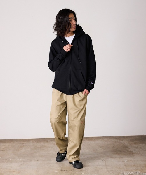 Champion(チャンピオン) パーカー ライト裏起毛 ジップパーカー Champion(チャンピオン) パーカー ライト裏起毛 ジップパーカー