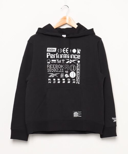 BlackEyePatch×Reebok Wネーム スウェットフーディー