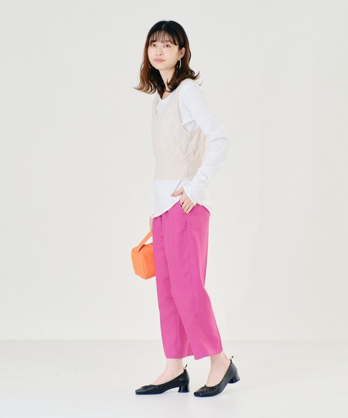 パンプス ■2022春夏新作■ラウンドヒールギャザーパンプス/21107|ZOZOTOWN |16