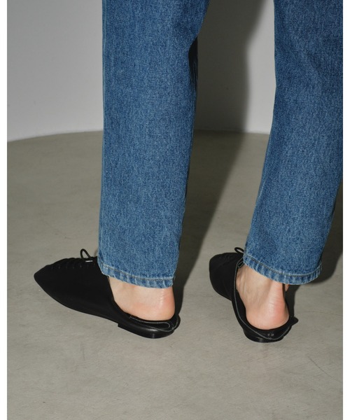 TODAYFUL スリッポン Laceup Leather Shoes レディース : ZOZOTOWN