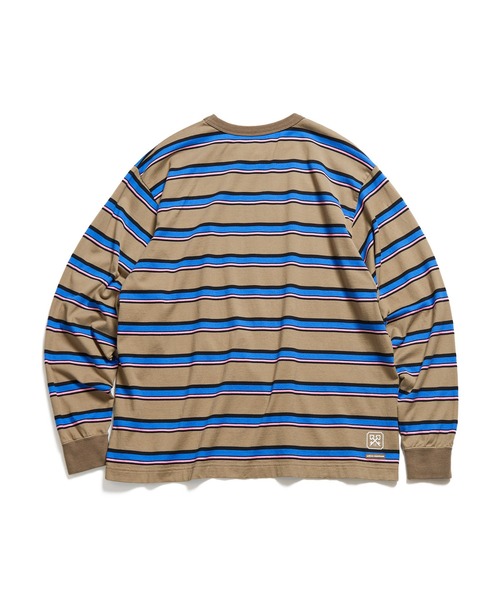 uniform experiment tシャツ MULTI BORDER L/S TEE メンズ レディース