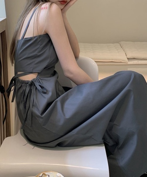 ワンピース サイドカットアウトキャミワンピース : ZOZOTOWN Yahoo!店