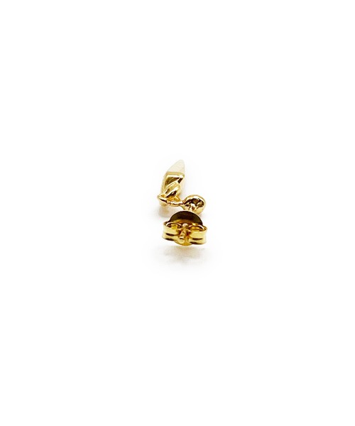ピアス THEATER シアター トライアングルドロップデザインシルバーピアス”GOLD” レディース メンズ | THEATER | 05