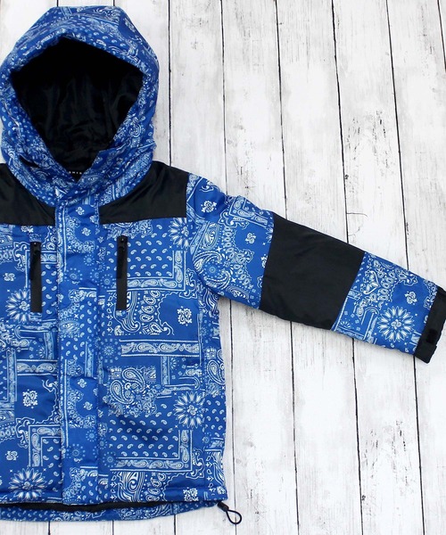 ZIーON（ジーオン） ブルゾン アウター 撥水・UVケア付き ペイズリー