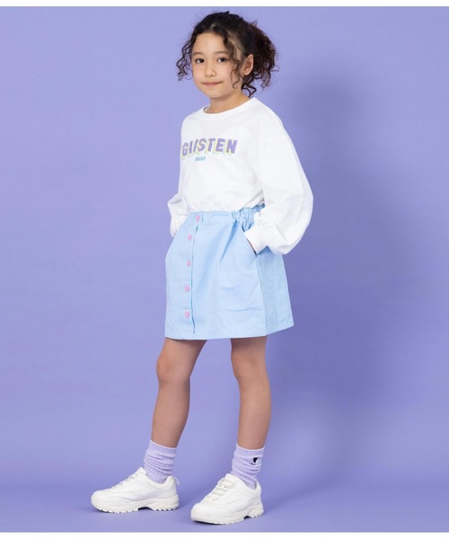 ANAP kids（アナップキッズ） ワンピース もこもこ刺繍ドッキング