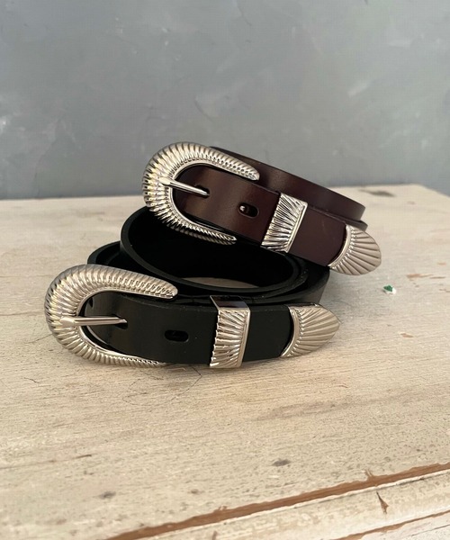 JUGLANS ベルト 「JUGLANS」WESTERN BELT /ウエスタンナロー