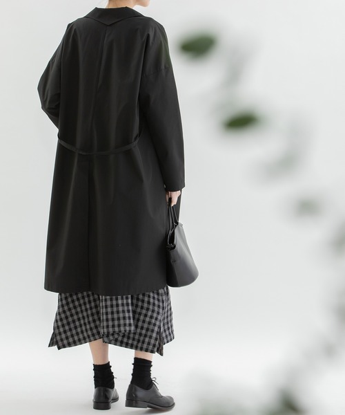 nop de nod（ノップドゥノッド） コート アウター 変形セーラーカラー