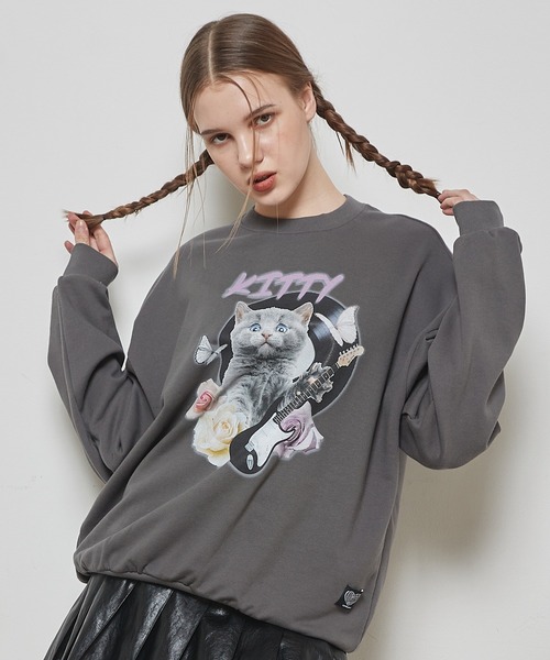 トレーナー スウェット OT KITTY MTM レディース